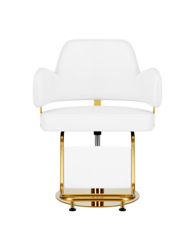  Chaise de coiffure gabbiano linz nq, or blanc 