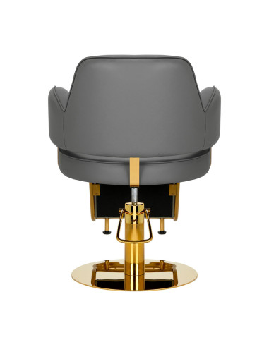 Gabbiano Linz NQ Friseurstuhl in Goldgrau {attributes}