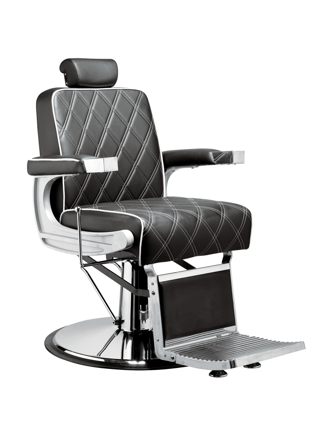 Sillón de barbero Lecce Classico: estilo retro chic vintage