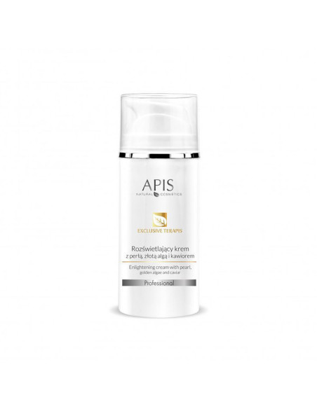 Apis exclusive terapis rozświetlający krem z perłą, złotą algą i kawiorem 100 ml 