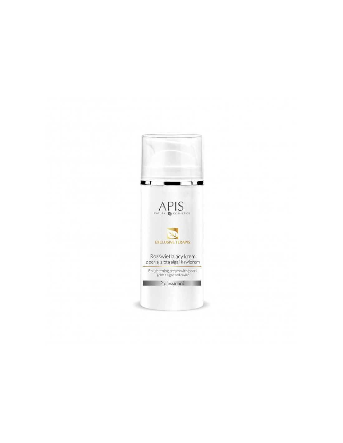 Apis exclusive terapis rozświetlający krem z perłą, złotą algą i kawiorem 100 ml 