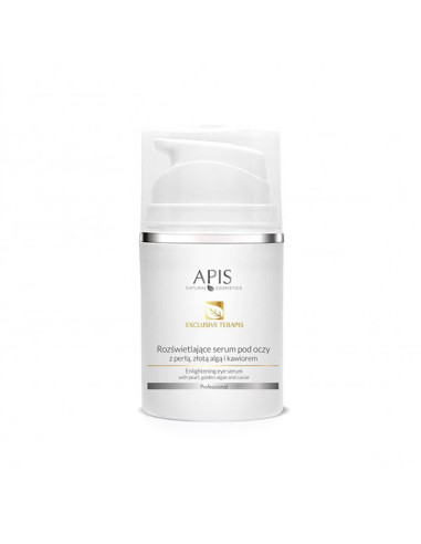 Apis exclusive terapis rozświetlające serum z perłą, złotą algą i kawiorem 100 ml