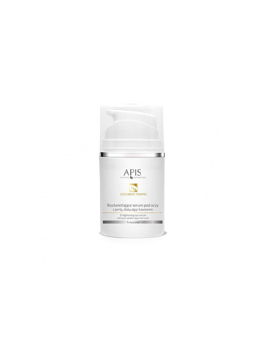Apis exclusive terapis rozświetlające serum z perłą, złotą algą i kawiorem 100 ml 