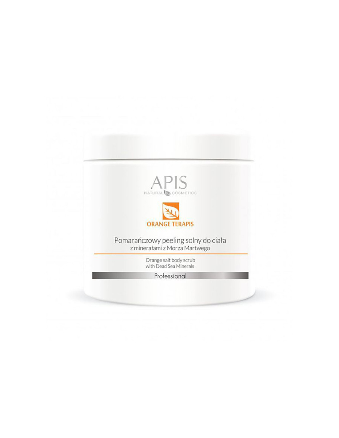 Apis orange terapis pomarańczowy peeling solny do ciała 700 g 