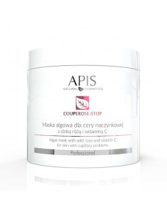 Mascarilla de algas Apis couporose-stop para piel vascular 200 g