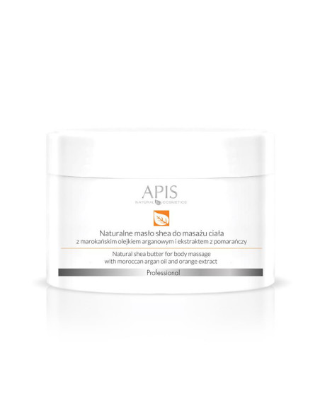 Apis naturalne masło shea z olejkiem arganowym do masażu ciała 200 g 