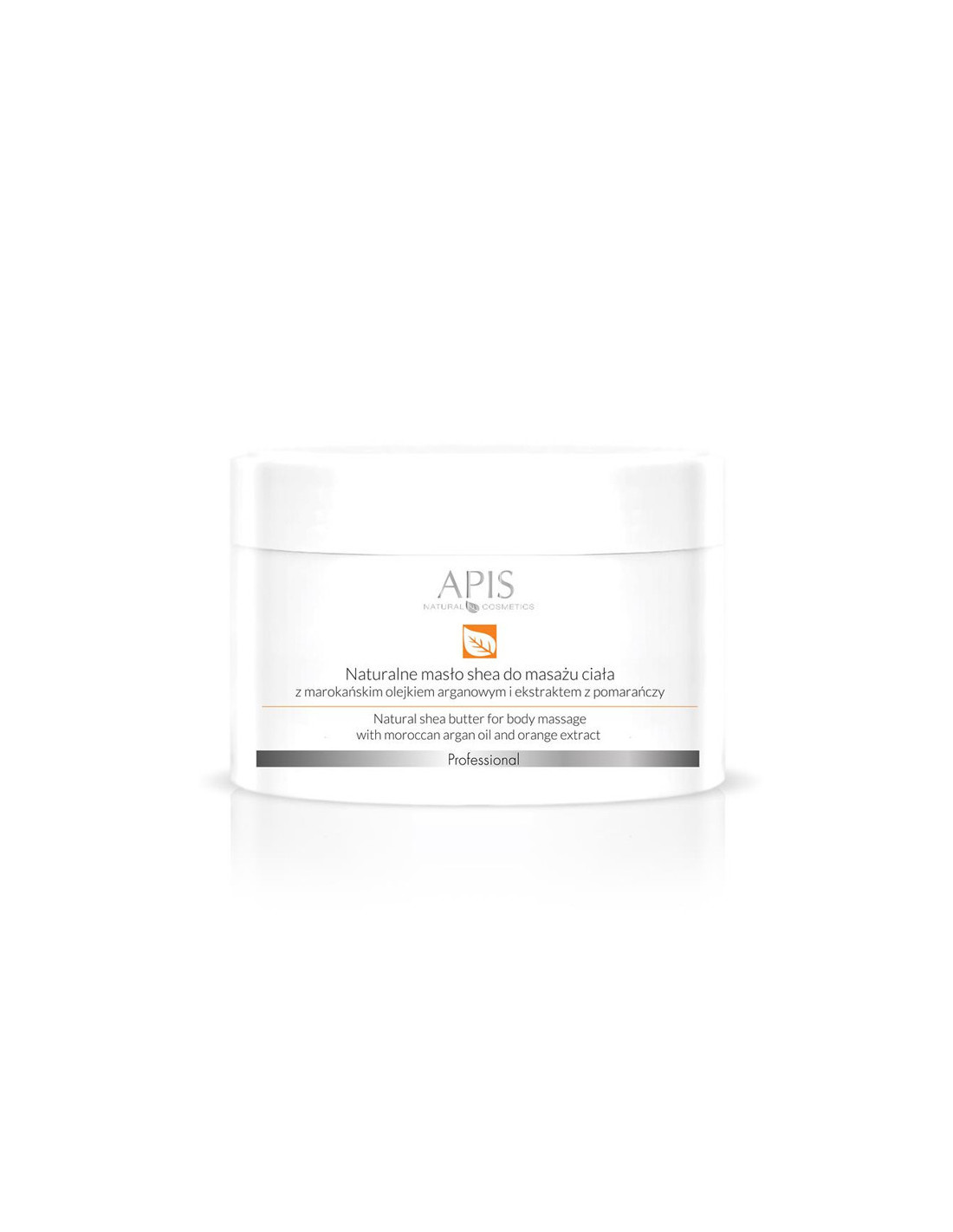 Apis naturalne masło shea z olejkiem arganowym do masażu ciała 200 g 