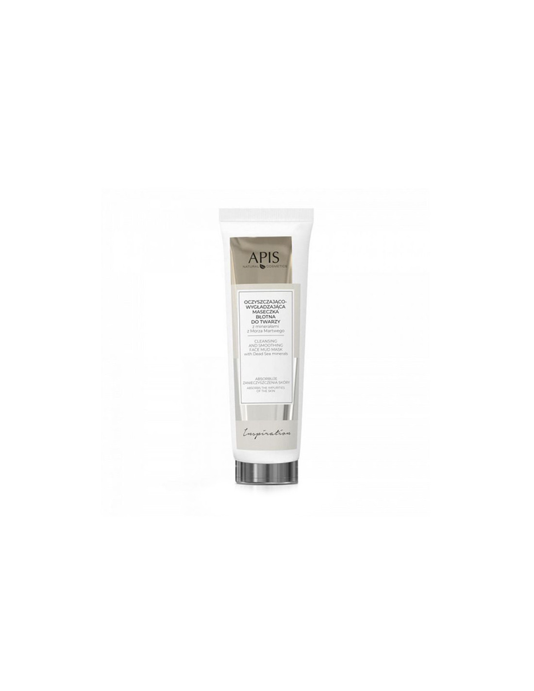 Apis inspiration, maseczka błotna do twarzy oczyszczająco – wygładzająca z minerałami z morza martwego, 100 ml 