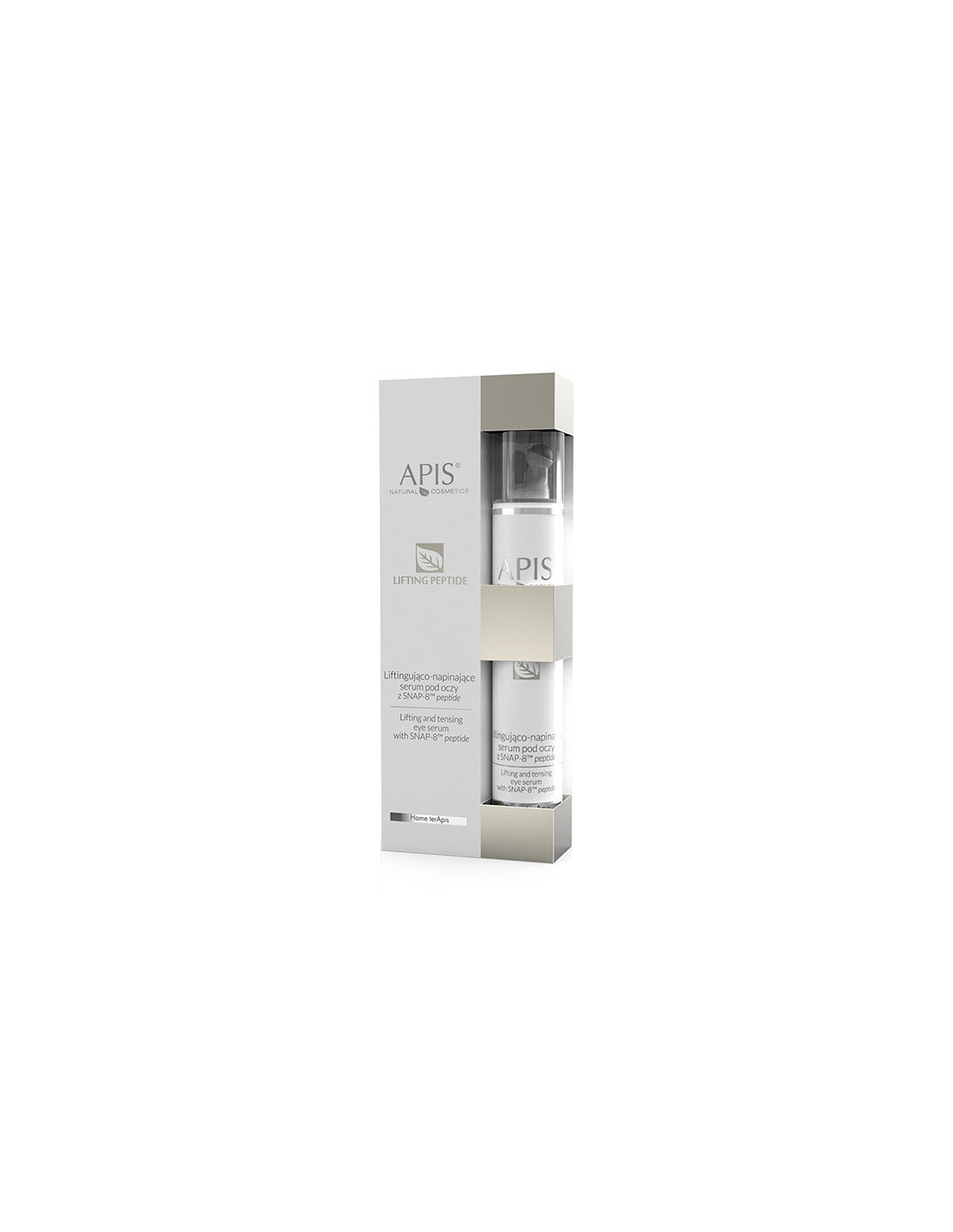 Apis lifting peptide liftingująco – napinające serum pod oczy z snap-8 tm peptide 10 ml 