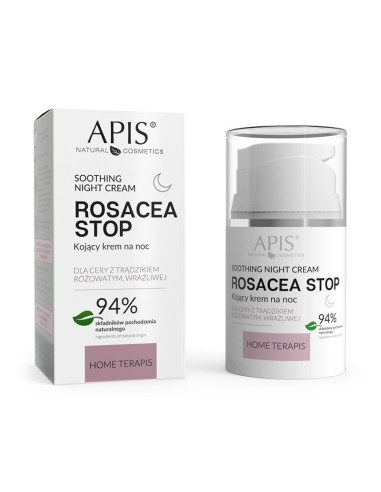 Apis rosacea- stop home terapis kojący krem na noc 50 ml