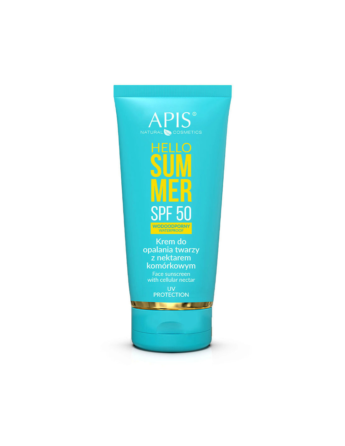 Apis hello summer spf 50, krem do opalania twarzy z nektarem komórkowym 50 ml 