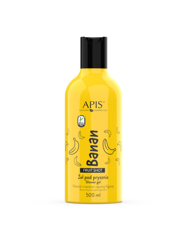 Apis fruit shot, bananowy żel pod prysznic 500 ml