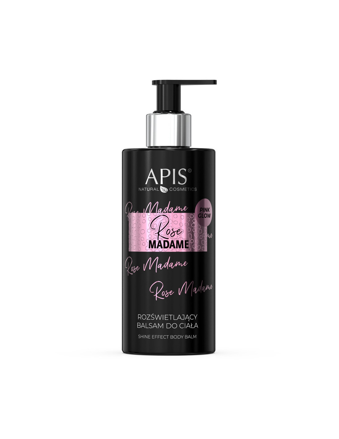 Apis rose madame, rozświetlający balsam do ciała 300 ml 