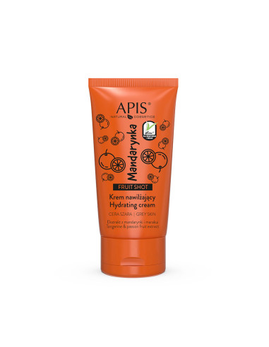 Apis fruit shot, mandarynkowy krem nawilżający do twarzy 50 ml