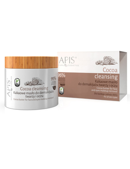 Apis kakaowe masło do demakijażu twarzy i oczu 40 g  
