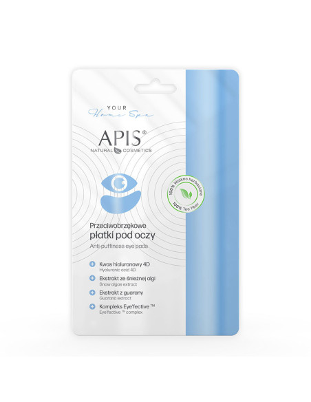Apis przeciwobrzękowe płatki pod oczy 1 para  