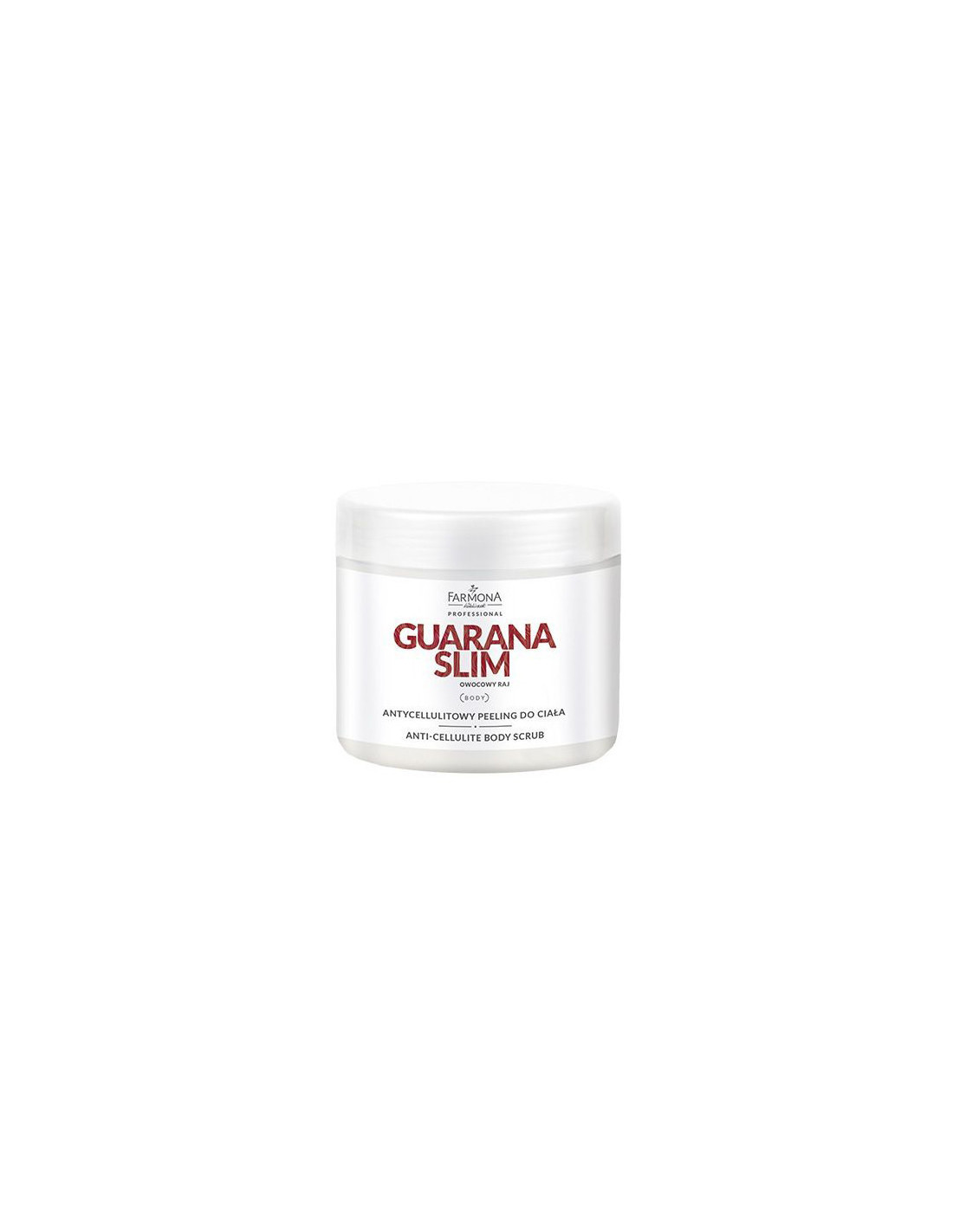 Farmona guarana slim antycellulitowy peeling do ciała 600 g 