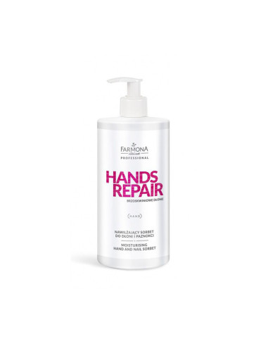 Farmona hands repair nawilżający sorbet do dłoni 500 ml