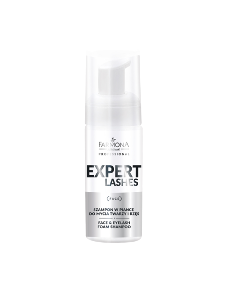 Farmona expert lashes szampon w piance do mycia twarzy i rzęs 100 ml 