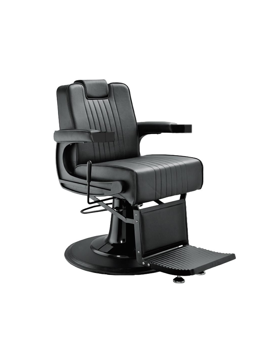Salvatore Barber chair – Classic & Robust Matte Black 