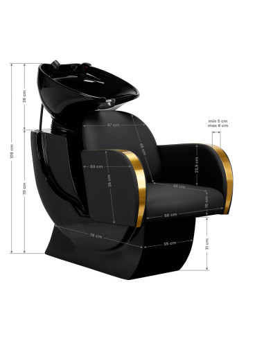 Gabbiano hairdressing car wash Malaga black gold