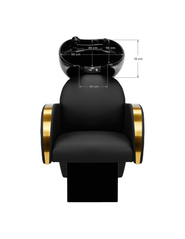 Gabbiano hairdressing car wash Malaga black gold