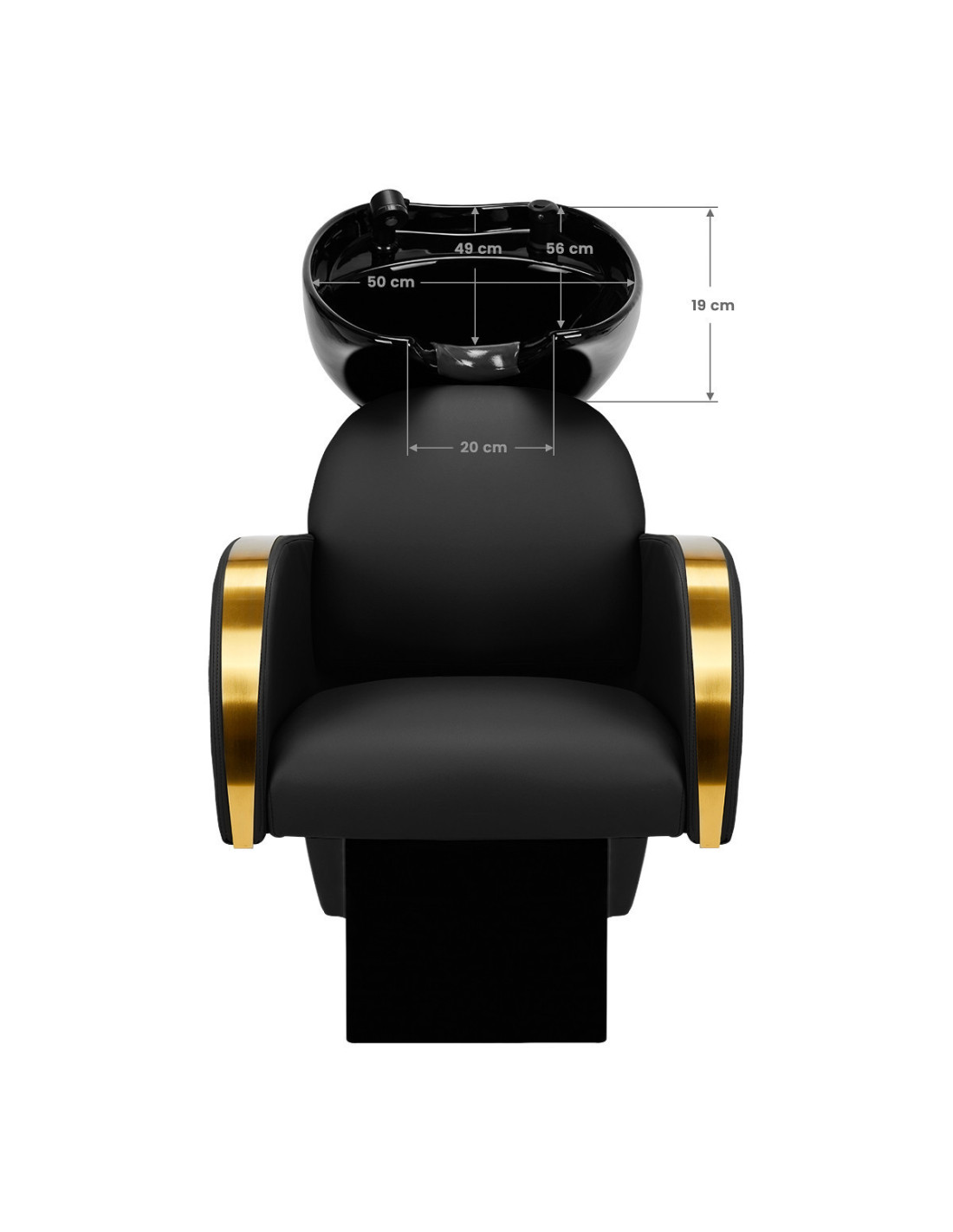 Gabbiano hairdressing car wash Malaga black gold