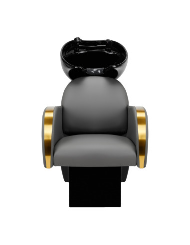 Gabbiano myjnia fryzjerska Malaga złoto szara 