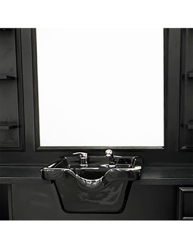 Coiffeuse poste de travail barber shop 