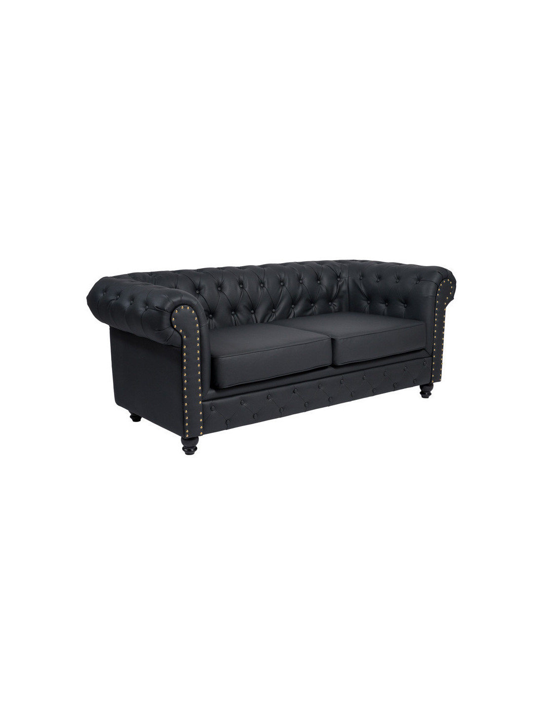 BLACK CF9 waiting room sofa