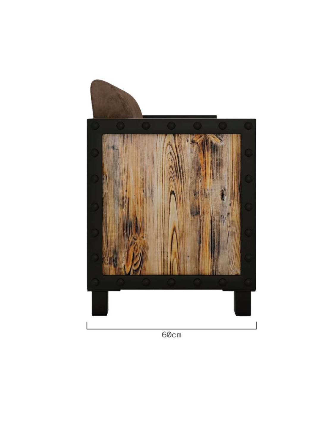 Salle d'attente coiffure salons barbiers industrielle