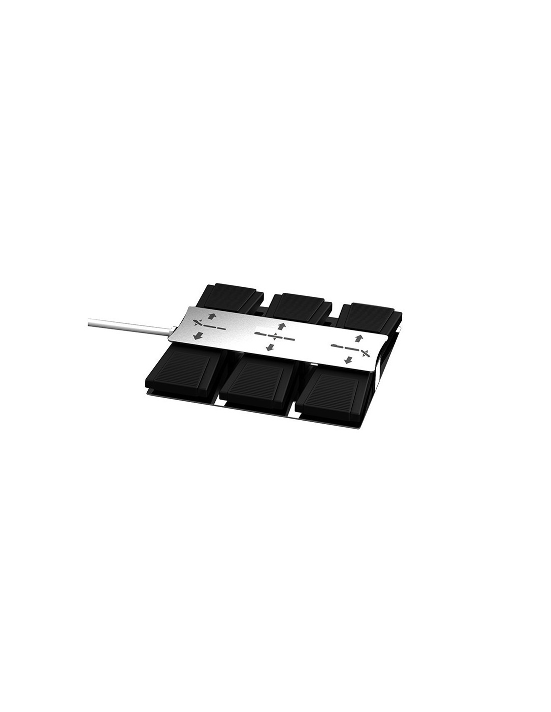 3-motor foot control