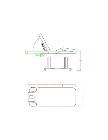 Cinzia 4-motor spa table