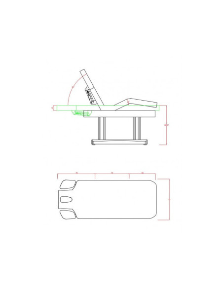 Table Spa 4 moteurs Cinzia