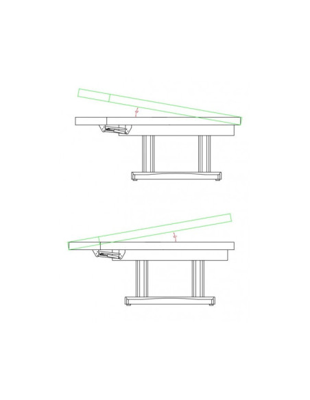 Table Spa 4 moteurs Cinzia
