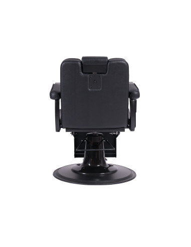 Fauteuil Barbier Salvatore – Noir Mat Classique & Robuste 