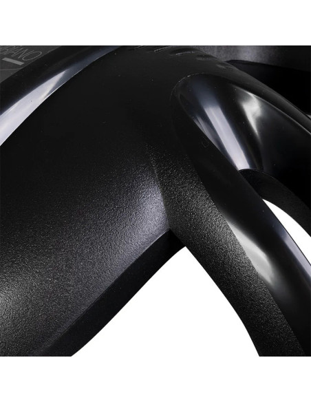 Auriculares multifunción Climazon con tecnología de cuarzo infrarrojo sobre soporte negro.