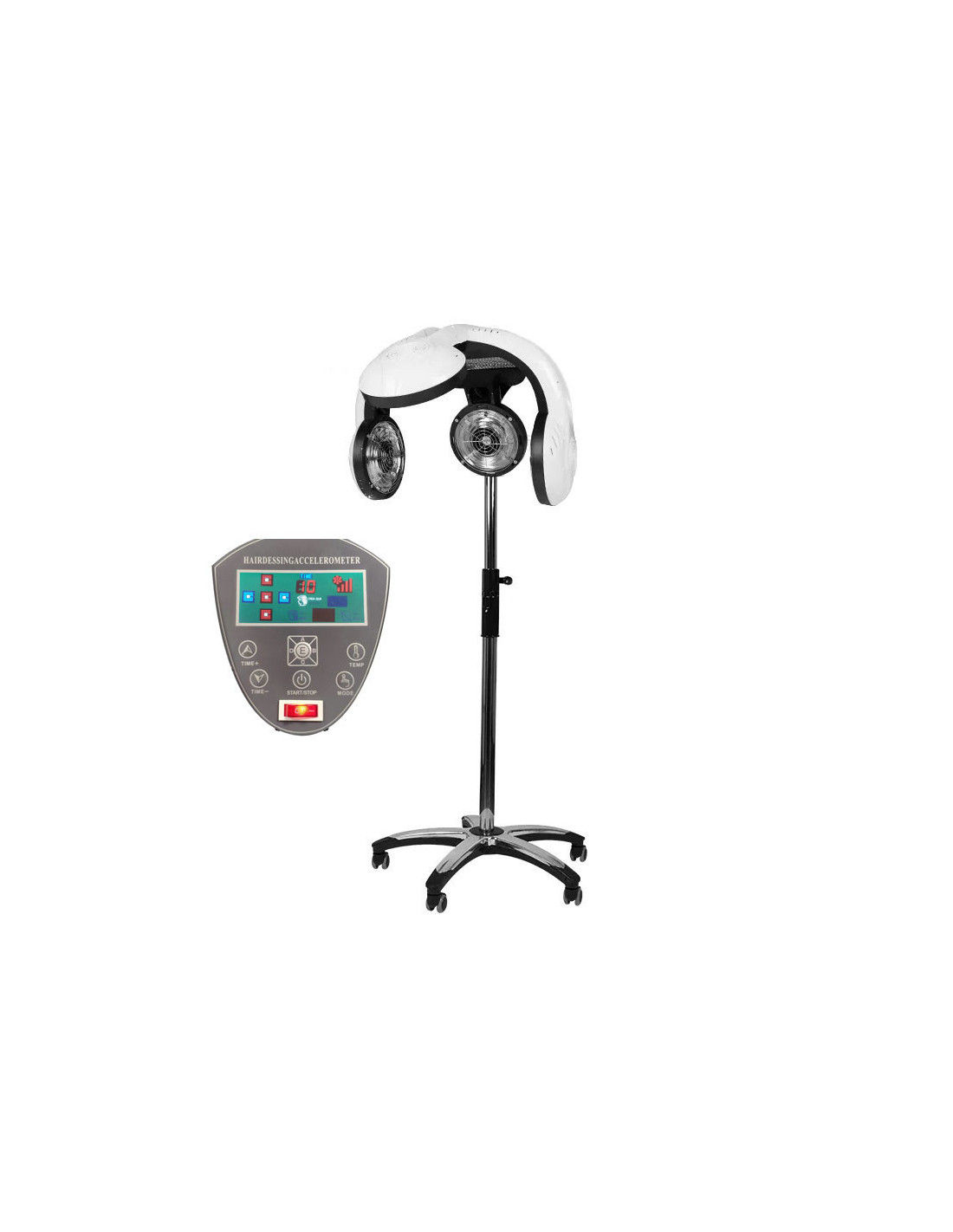 Casque Climazon Infrarouge sur Pied BLANC