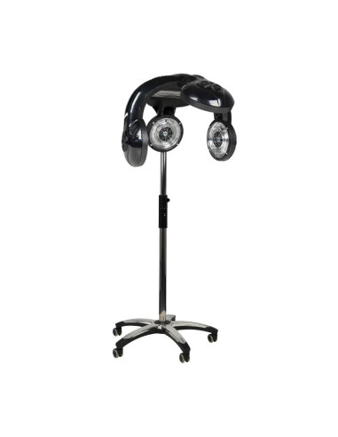Casque Climazon Infrarouge sur Pied NOIR