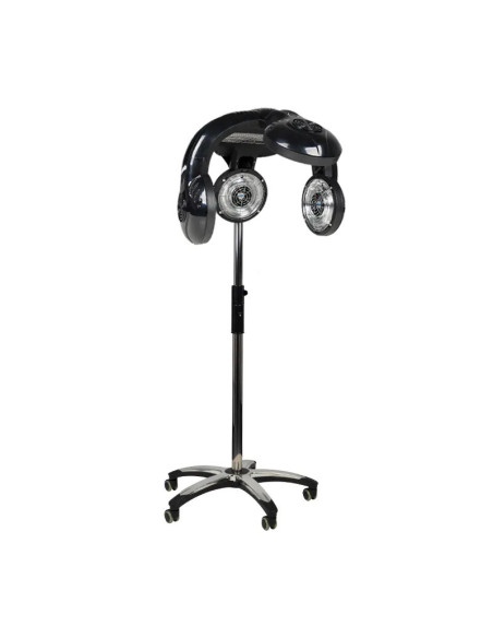Casque Climazon Infrarouge sur Pied NOIR