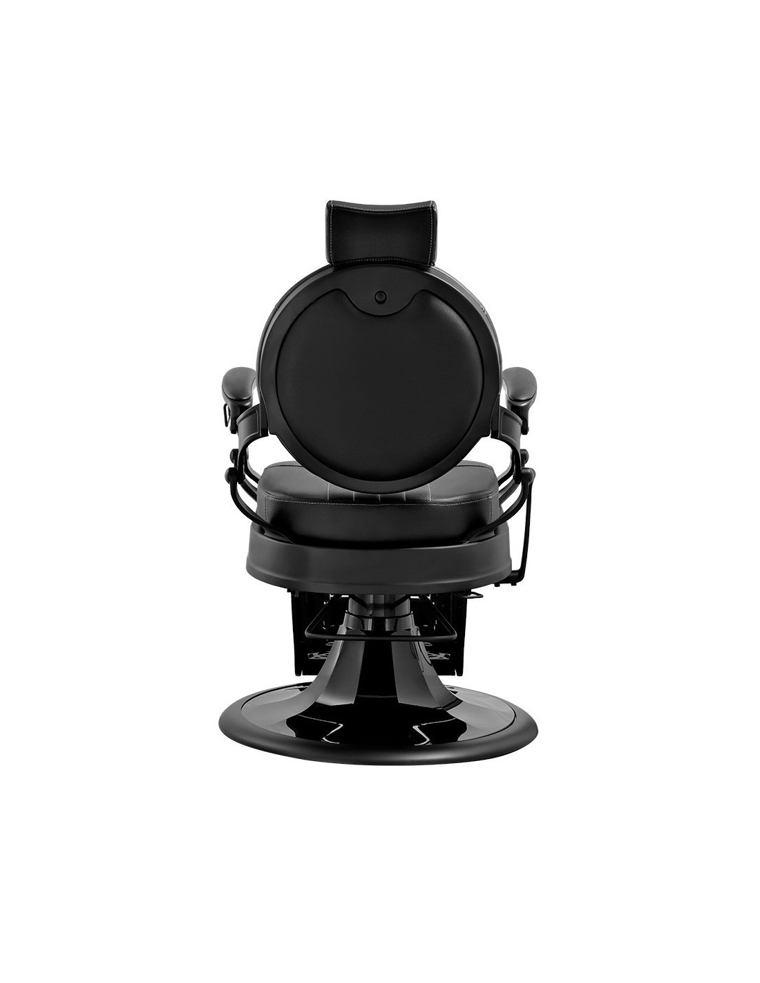 Syracuse Full Black Friseurstuhl – Schwarzes Design & professioneller Komfort