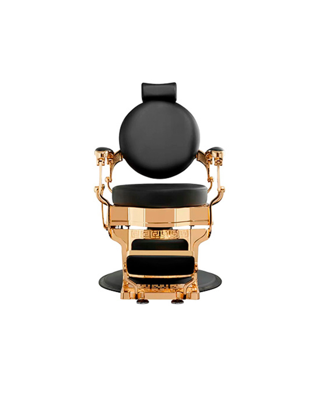 CICERO Barber chair – Black & Gold – Professional elegance & stability 