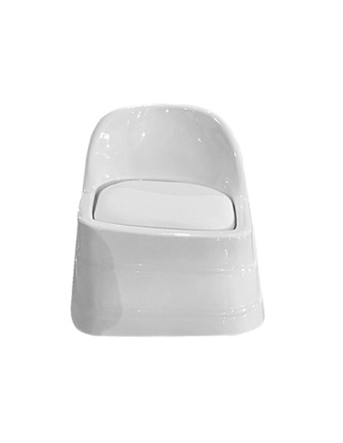 Pedispa Pedikürestuhl mit integrierter Massage, WEISS