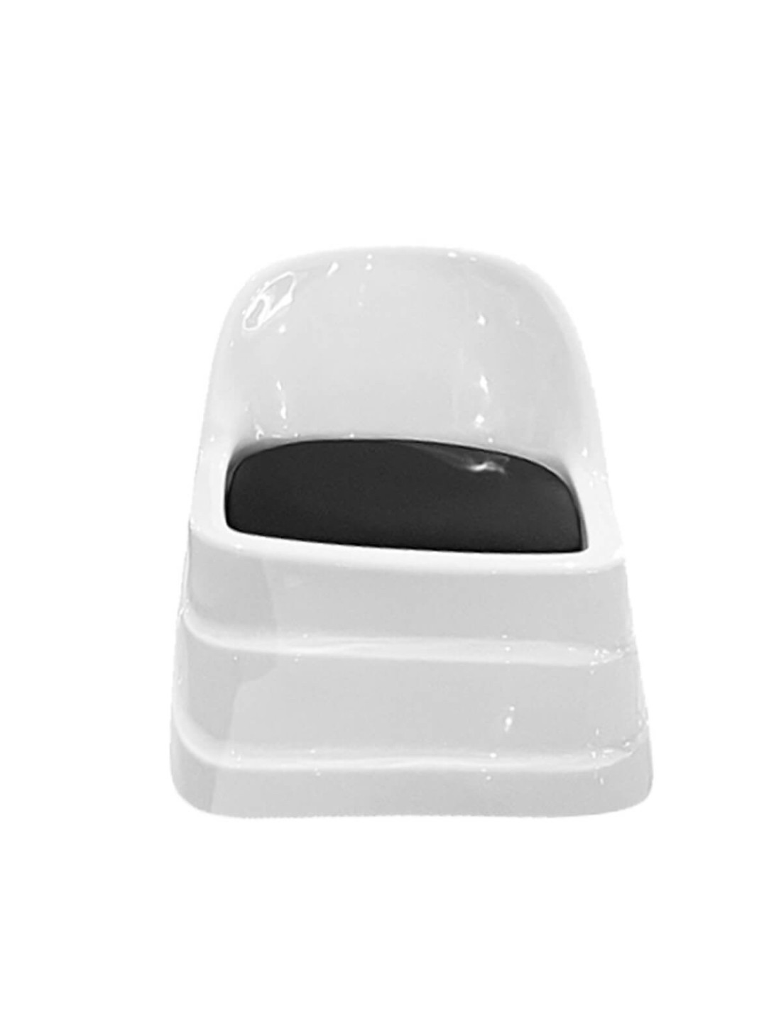 Pedispa OMEGA Zwarte Luxe Stoel – Shiatsu, Chromotherapie, Hydromassagebad & Afvoerpomp