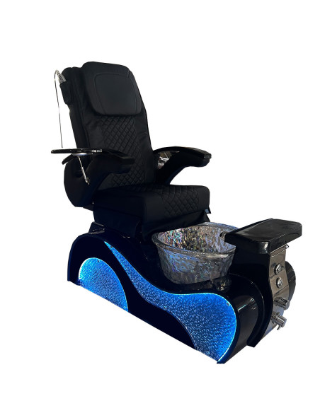 Cadeira de Spa Pédispa Ricci Massageadora Preto Diamond