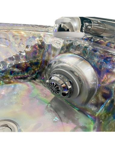 Cadeira de Spa Pédispa Ricci Massageadora Preto Diamond