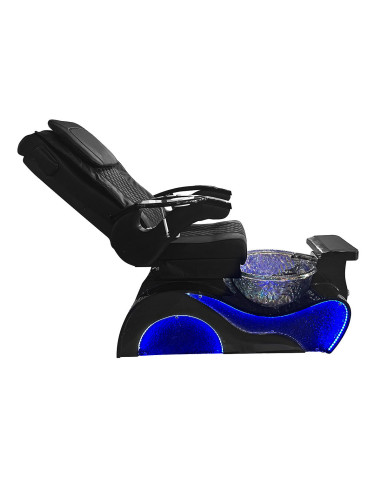 Cadeira de Spa Pédispa Ricci Massageadora Preto Diamond