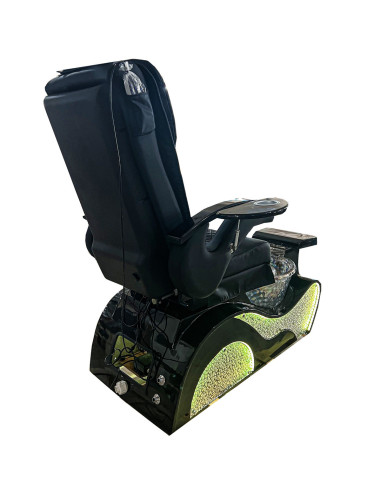 Cadeira de Spa Pédispa Ricci Massageadora Preto Diamond