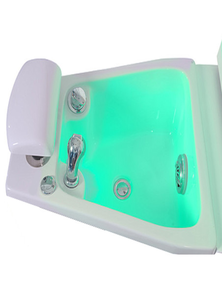 Poltrona de Pedicure SPA com Massagem PRETA Greco