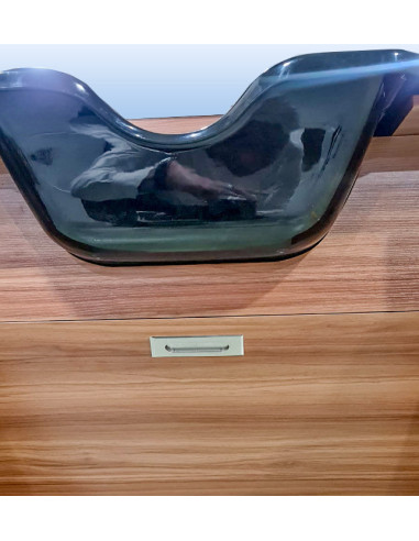 LOT 3 Poste Barber - Meuble barbier shop V3 BL